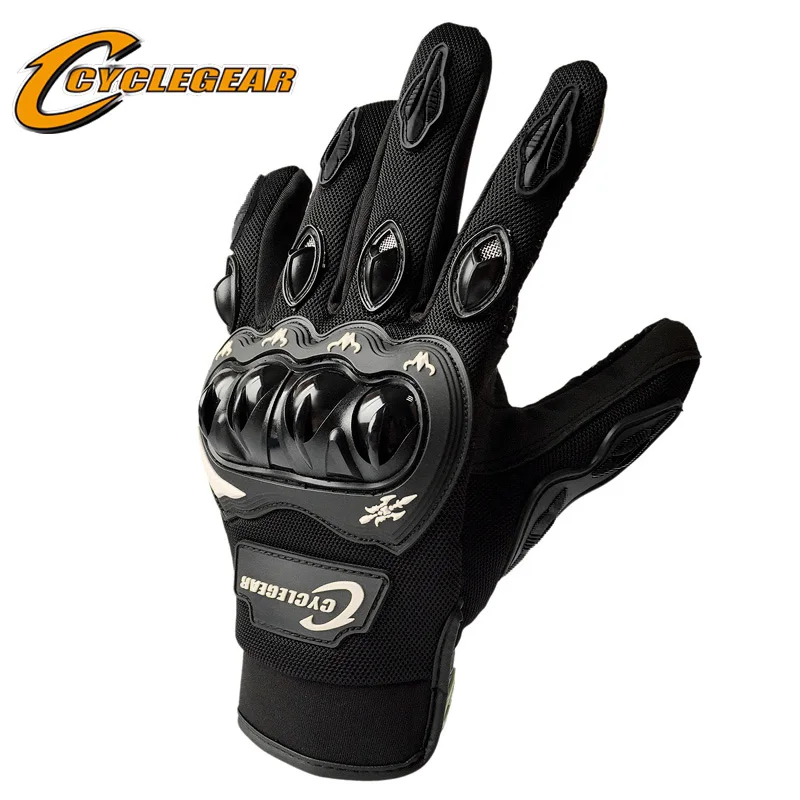 CYCLEGEAR брендовые Мотоциклетные Перчатки Сенсорный Экран мотор велосипедные