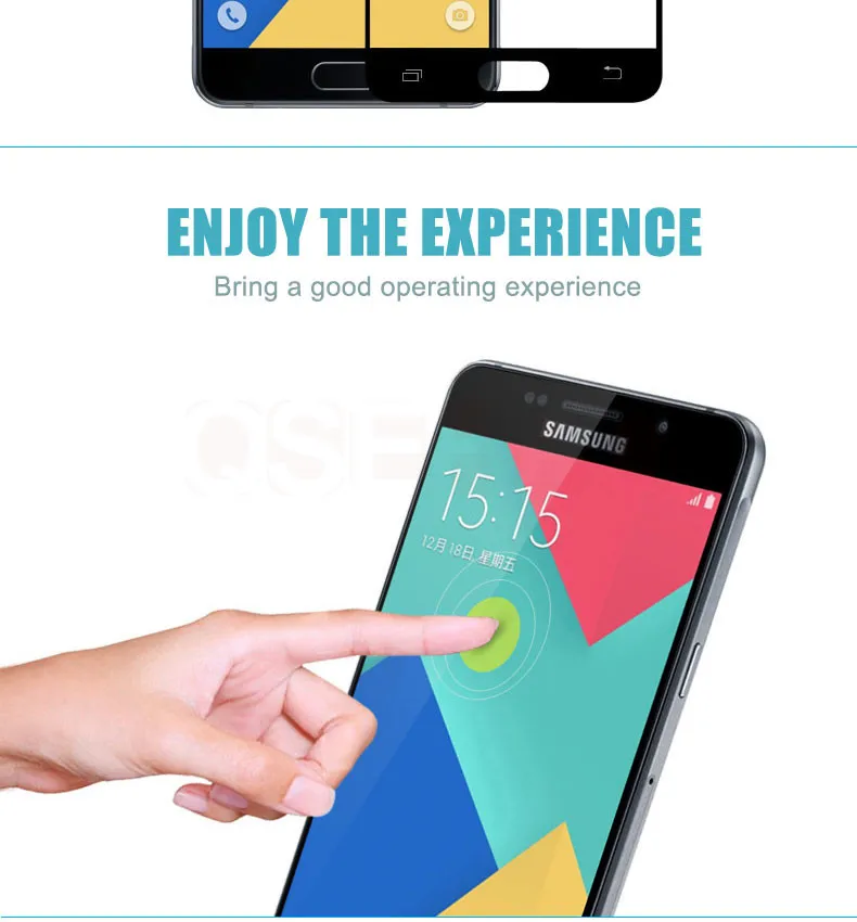 3D с уровнем твердости 9H полное покрытие закаленное Стекло для samsung Galaxy A3 A5 A7 J3 J5 J7 J330 J530 J730 Экран протектор Защитная пленка