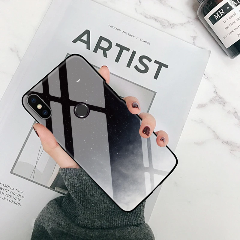 GKK чехол для телефона Xiaomi Redmi Note 5 Pro силиконовый задней панели из закаленного