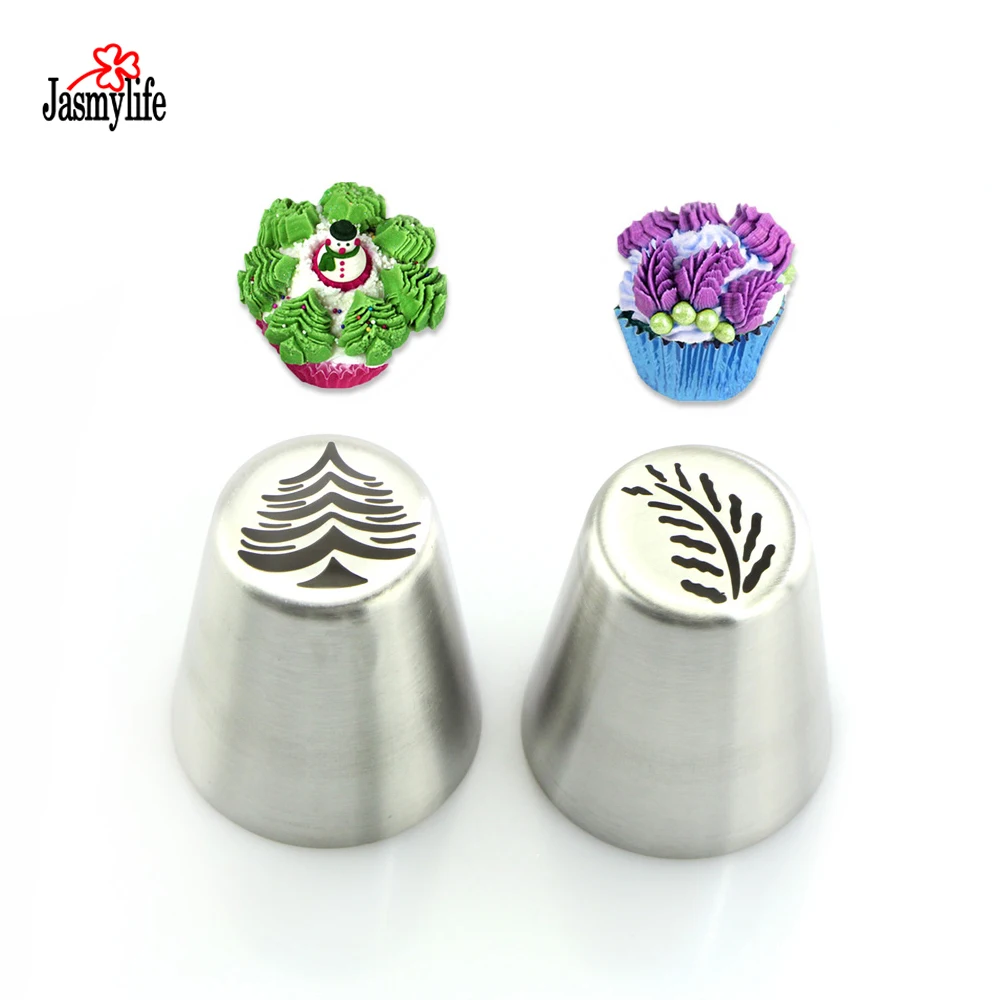 2 шт. Рождественская елка с омелкой русские насадки для обледенения Кондитерские