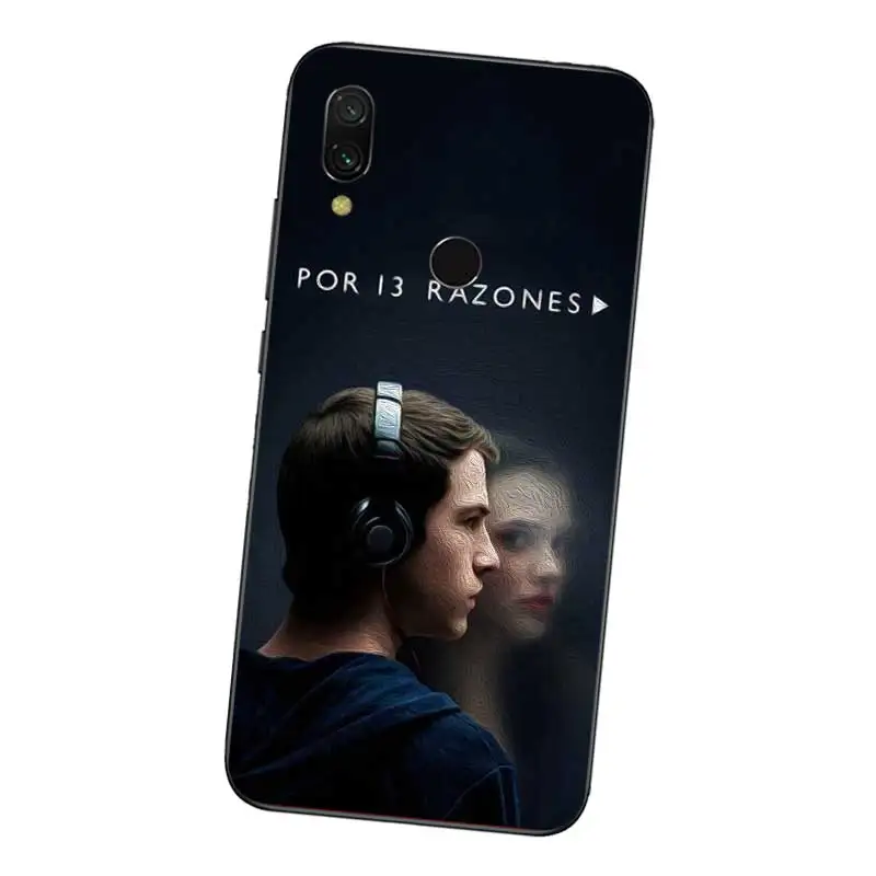 N241 13 причин почему Мягкий ТПУ силиконовый чехол для Xiaomi Redmi Note 3 4 4X5 5A 6 7 Pro Global |