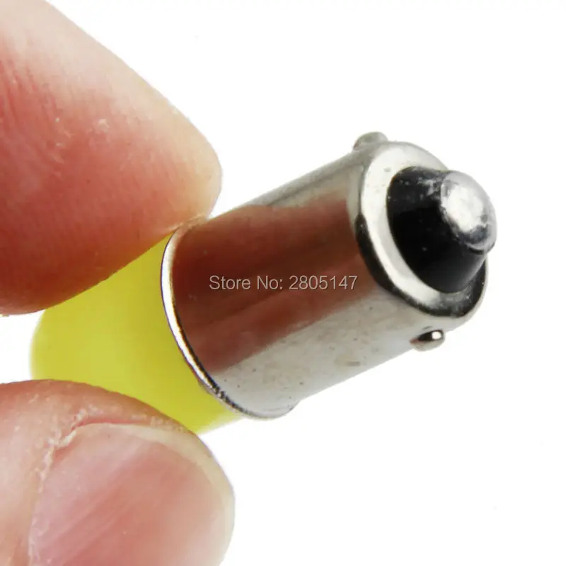 10 шт. Жаростойкие T4W Led BA9S COB 30MA круглый 3D T11 363 1 SMD номерного знака автомобиля светильник лампочка для автомобильная лампа на дверь белый 12V