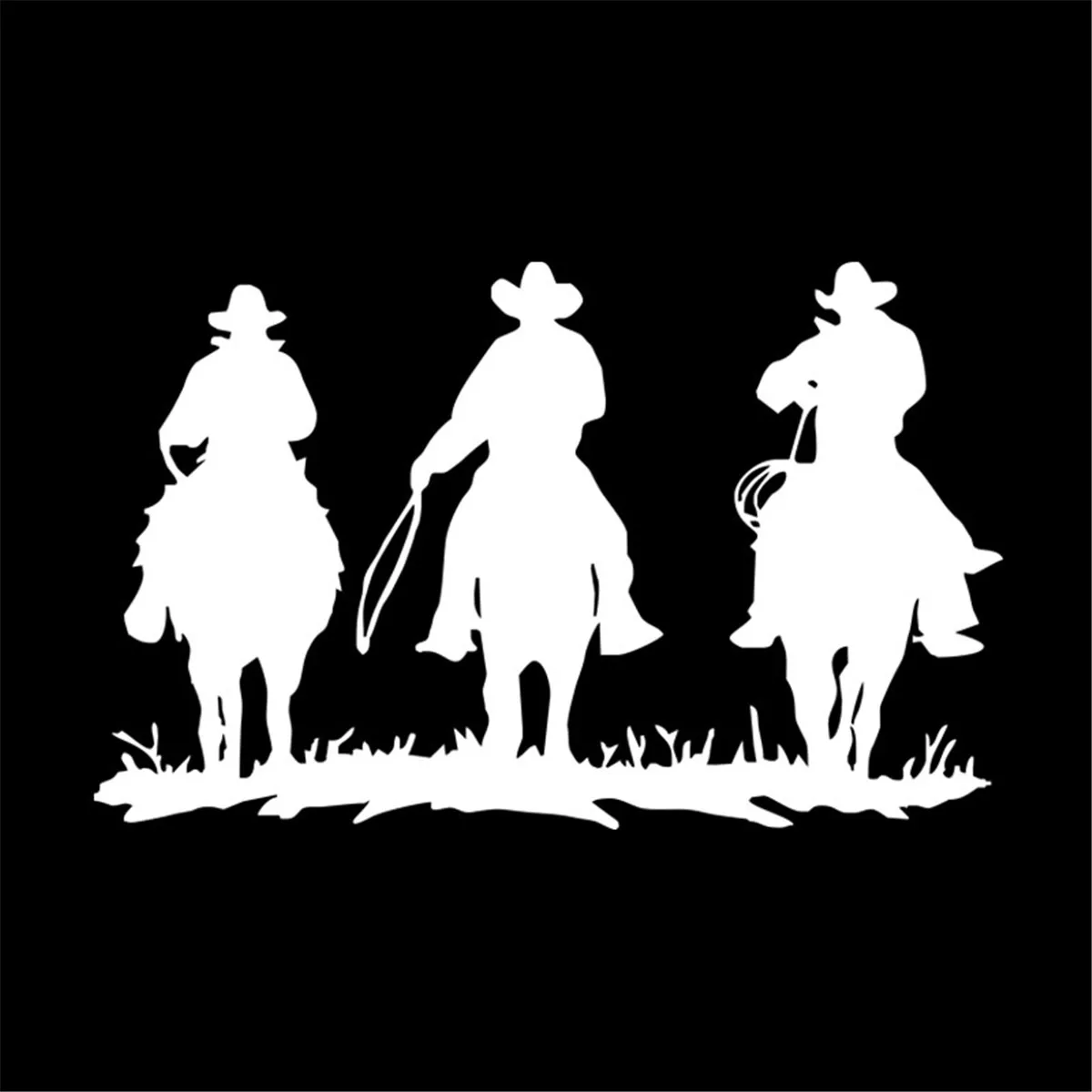 Cowboys наклейка на лошадь Автомобиль Мотоцикл Домашний ноутбук грузовик Наклейка