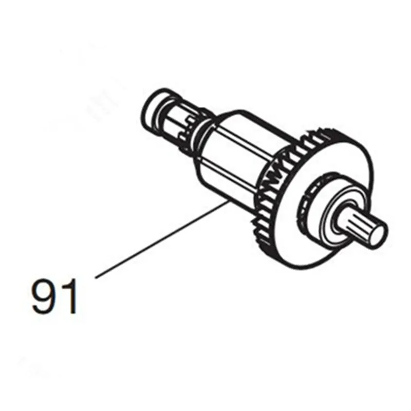 

Genuine Armature For Makita 619187-3 BPB180 DPB180RFE BPB180RFE