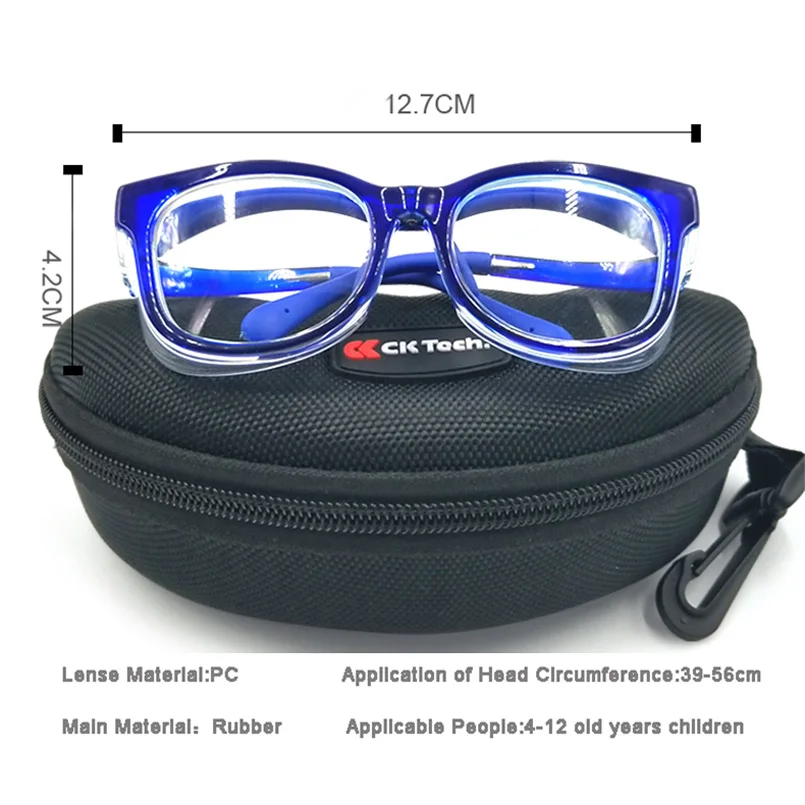 Силиконовые защитные очки CK Tech. Для мальчиков и девочек противотуманные для езды