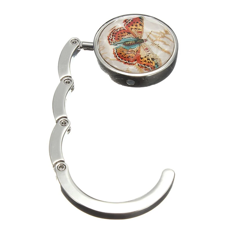 Складная металлическая подвеска для женской сумочки в виде бабочки сумки