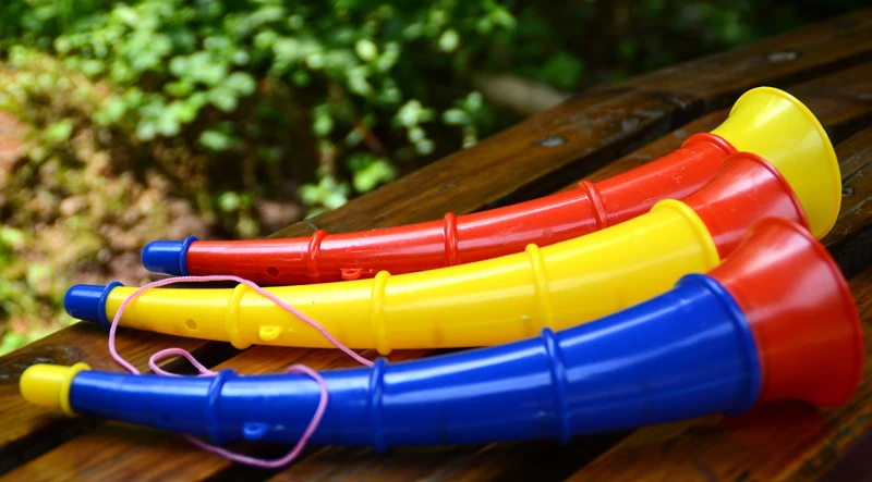 Детские музыкальные инструменты игрушки большой рог чтобы играть на инструменте