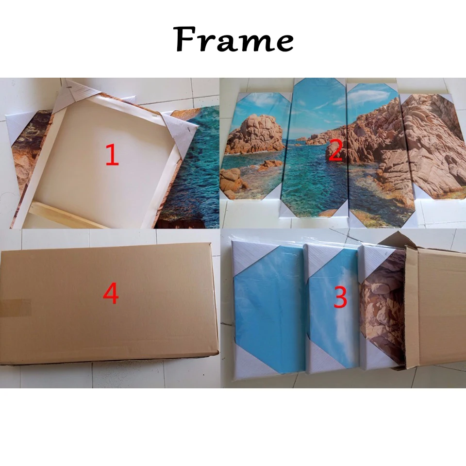 

Modular Poster HD Printed Pictures Home Decor Painting 5 Piece/Pcs Deer Landscape Modern Wall Art Canvas Living Room Framework