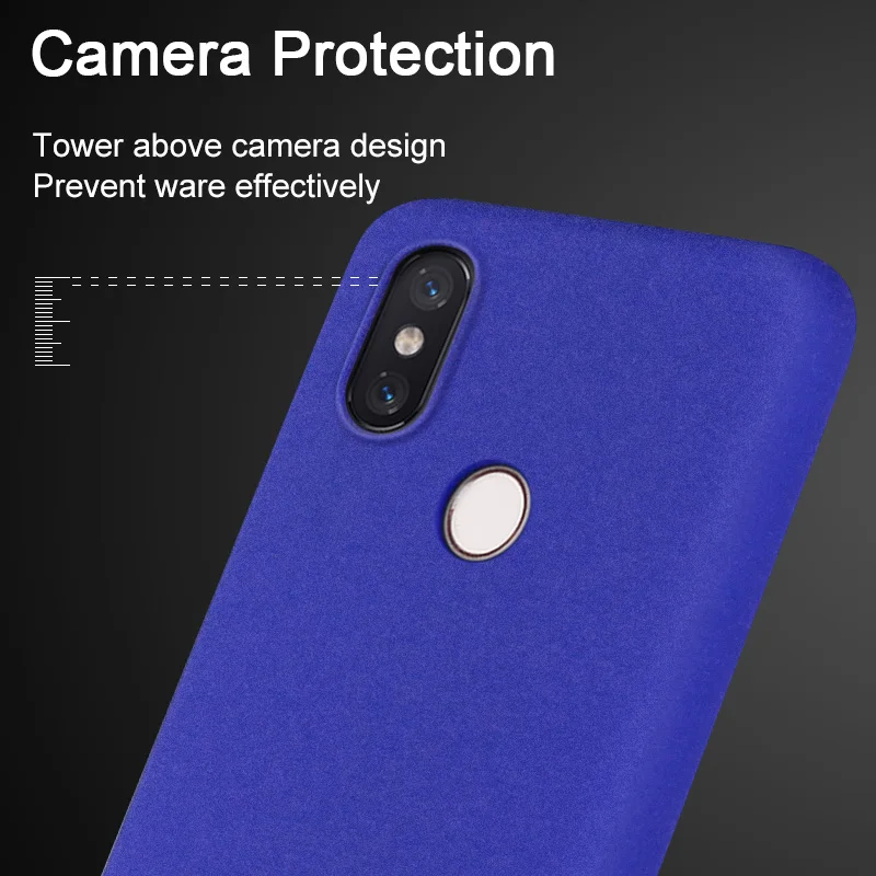 iMak Cowboy Frosted Shell Hard Cover Phone Case For Redmi Y2 + Screen Protector Film Xiaomi S2 |