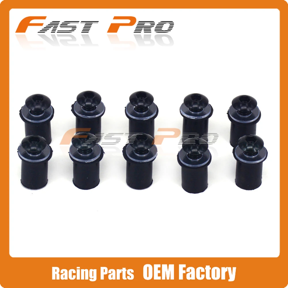 Болты для лобового стекла мотоцикла M5 5 мм YZF R1 R6 FZ6R FZ6 XJR400 FZ1 S1000RR GSXR GSX Z1000 ZX10R Z750