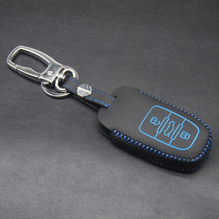 Truck Leather car Key case key cover for Intelligent Pack A6l A4L Q3 Q5 Q7 A1 A3 A4 A5 Female a6a7a8 | Автомобили и мотоциклы