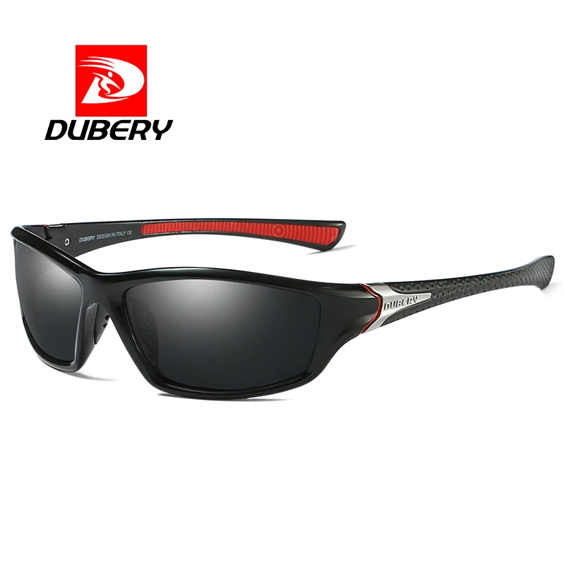 

DUBERY brand design polarized night vision sunglasses men's sunglasses men's cool goggles mirror sunshade glasses slip sleeve