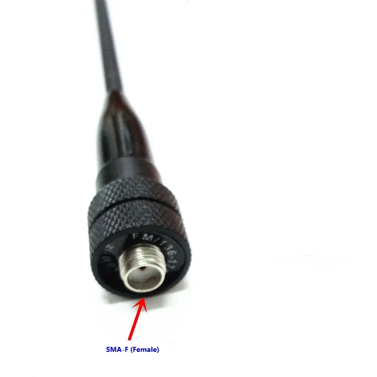 PHD 669C телескопическая мягкая SMA Женская антенна для BAOFENG BF 888s UV82 Walkie Talkie Accessories
