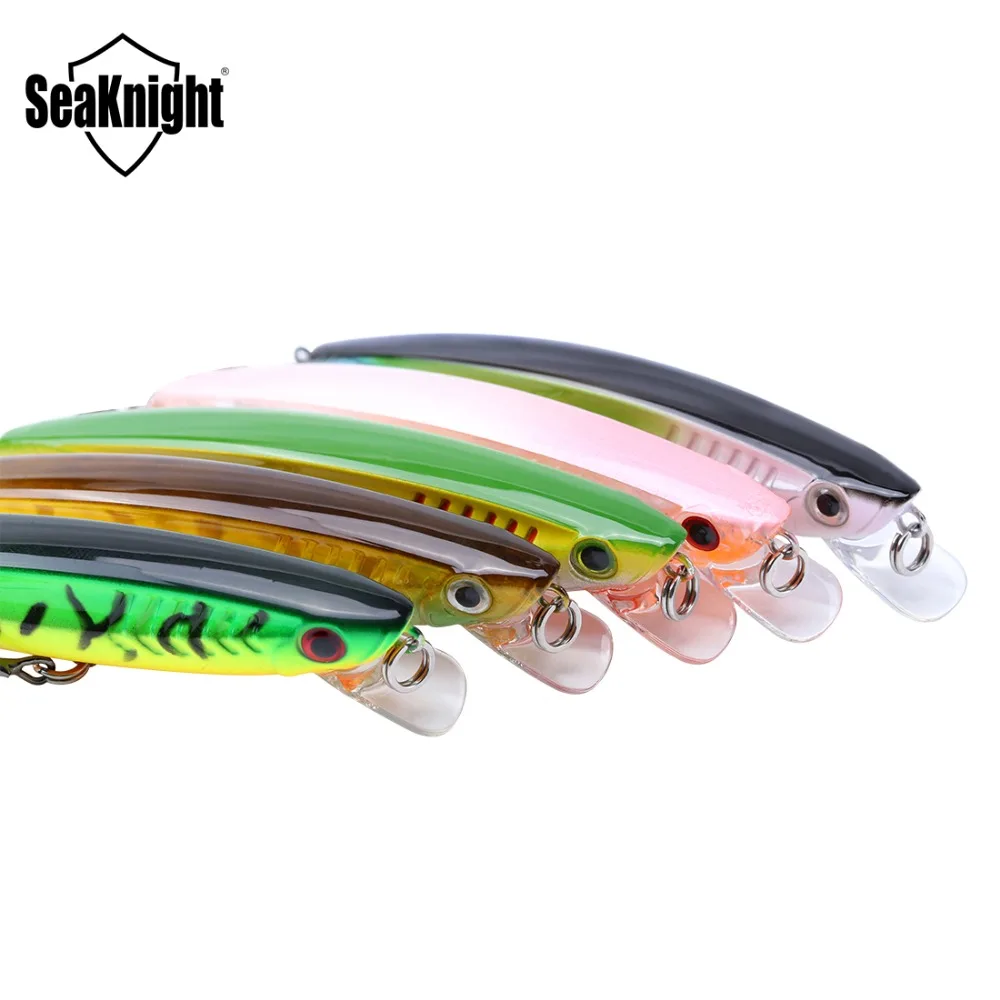 SeaKnight жесткая Рыболовная Приманка Minnow 5 шт./лот 90 мм 8 5g 0 6 1 м плавающие