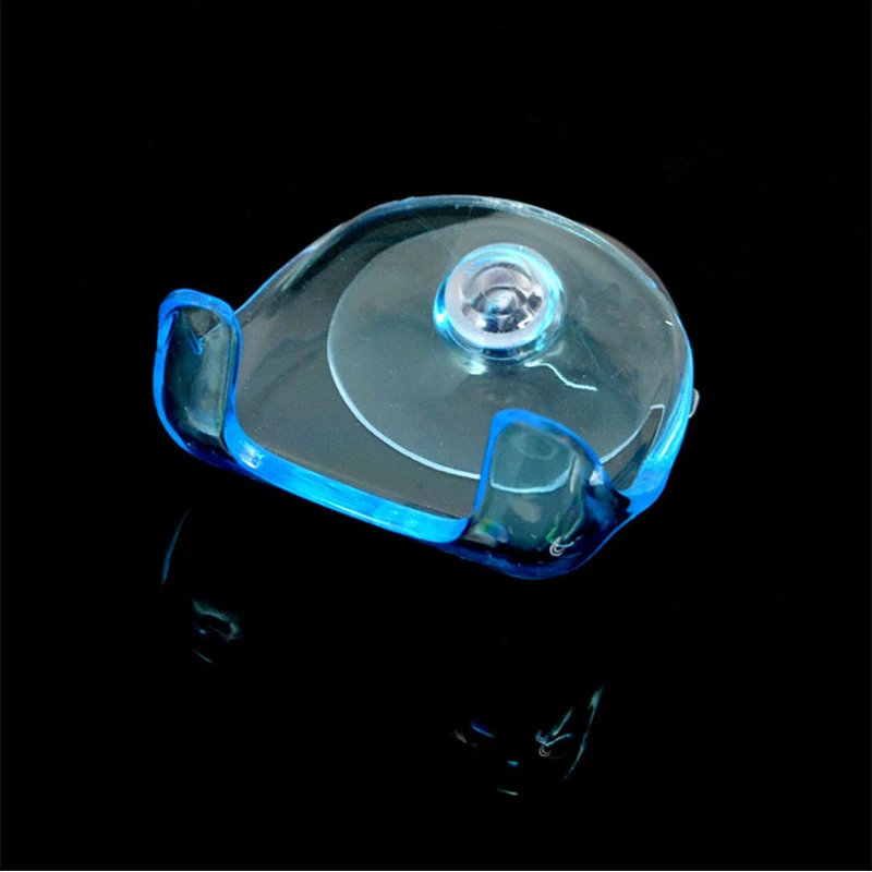 1 шт. Новый практичный прозрачный синий пластиковый супер держатель бритвы с