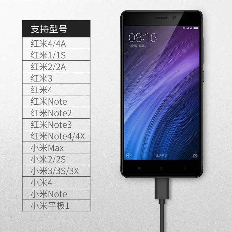 Кабель Micro usb XiaoMI 2A Redmi 4X5 5 plus 5a 4a note 4 4x5 pro 3 Быстрый зарядный кабель 100 см|Зарядные
