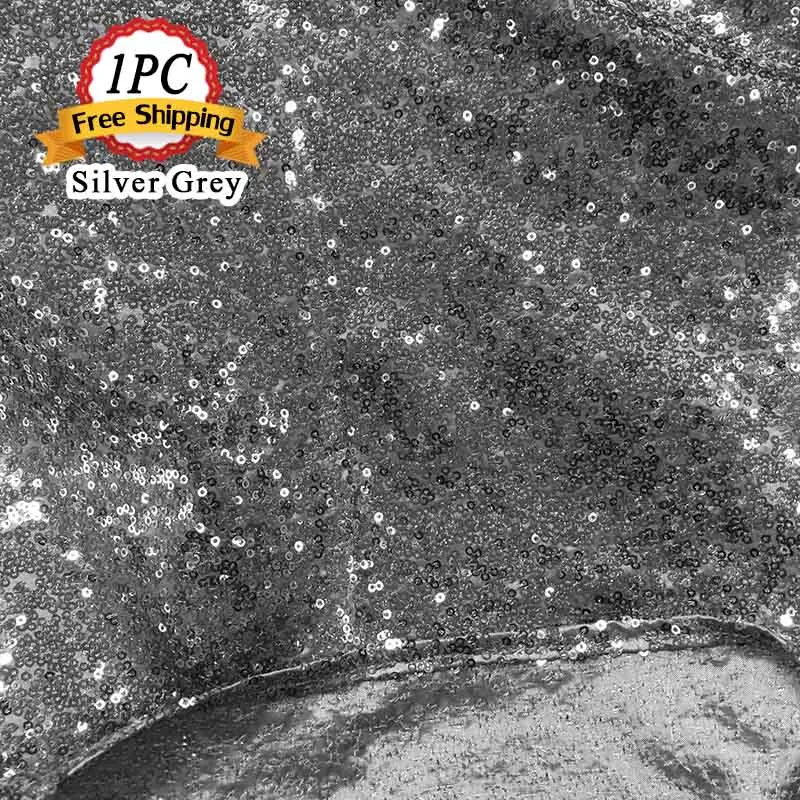 Бесплатная доставка 1 шт. Серебряная блестящая скатерть с изображением камней