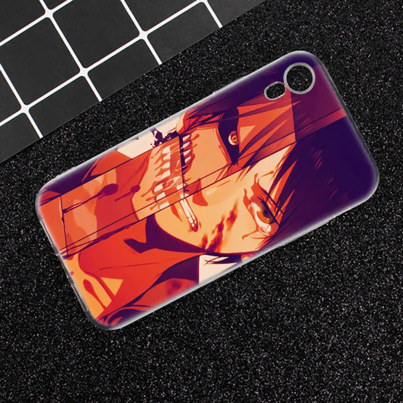 Горячая аниме атака на Титанов Levi Ackerman модный силиконовый чехол для Apple IPhone 11 Pro XS