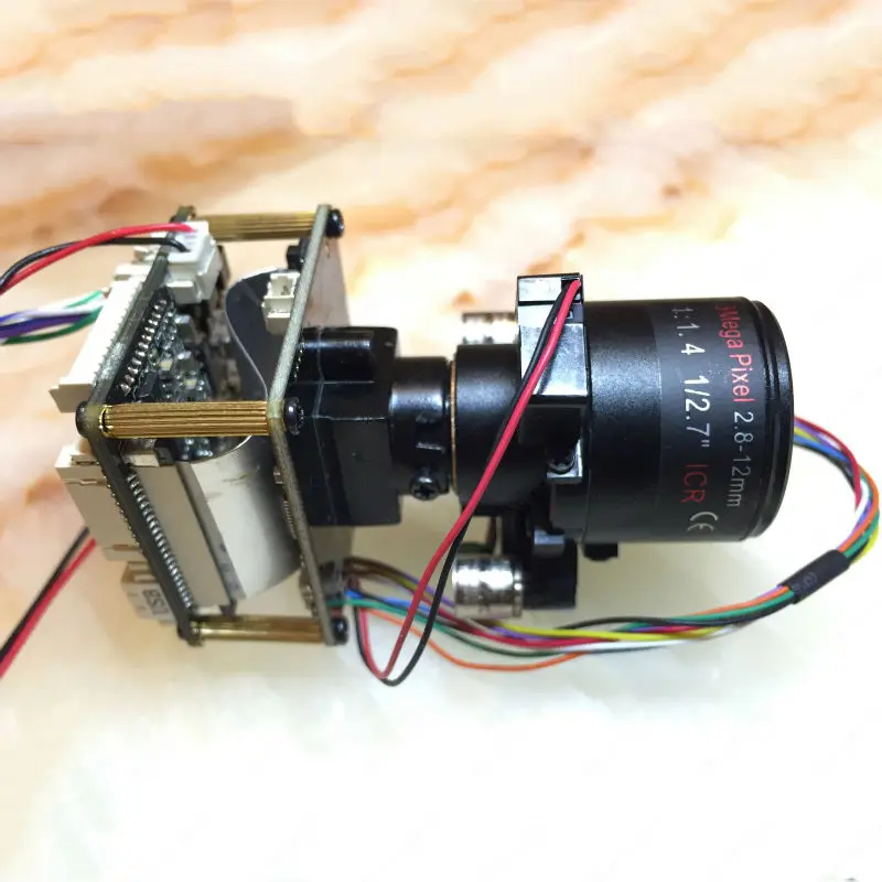 Ip-камера 4MP 2,8-12 мм моторизованный зум и автоматический фокусный объектив 1/" CMOS OV4689+ Hi3516D CCTV модуль IPC плата с кабелем LAN