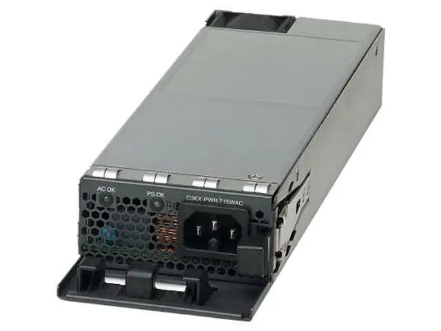 Новый Герметичный сетевой модуль источника питания переменного тока C3KX-PWR-715WAC =