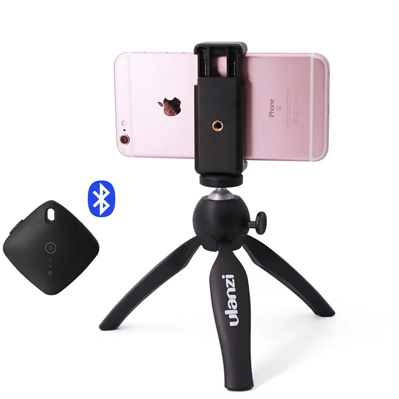 Мини-штатив Ulanzi с держателем для телефона штатив-монопод смартфонов iPhone Canon Nikon