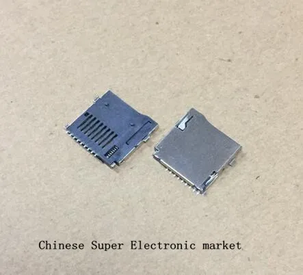 Разъем для карты MicroSD 100 шт. всплывающий разъем | Электронные компоненты и