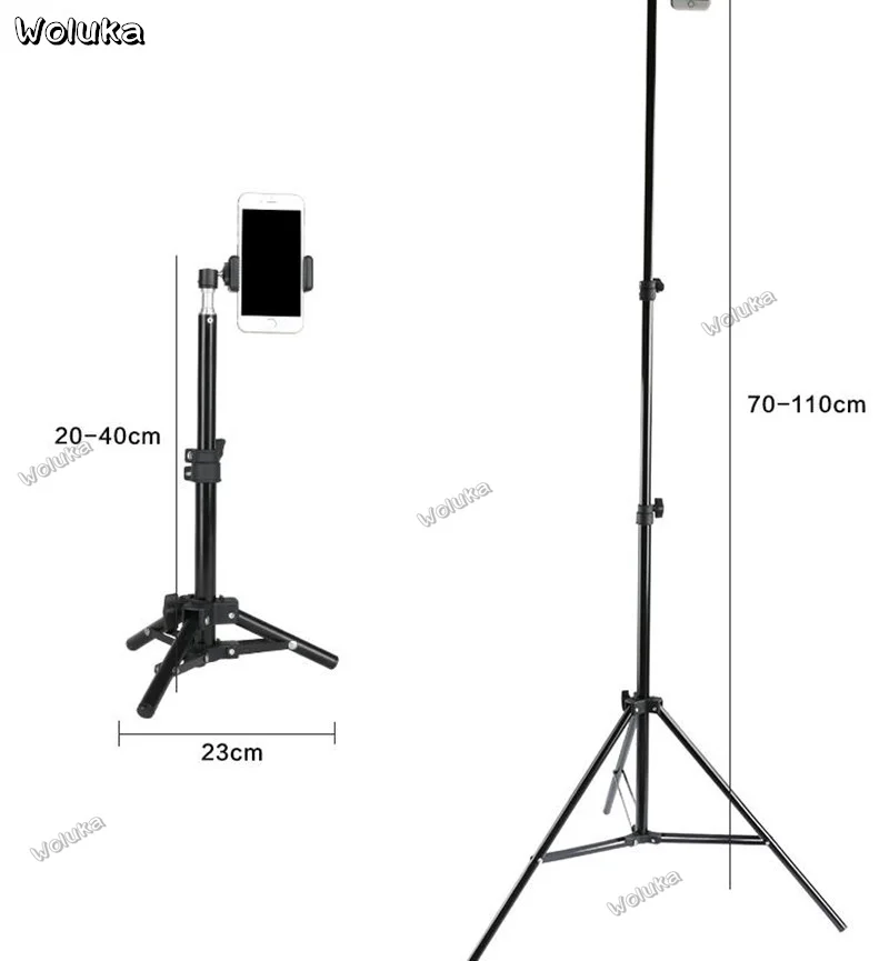 Небольшой штатив фоновая рамка лампа для студийных съемок с держателем в прямом