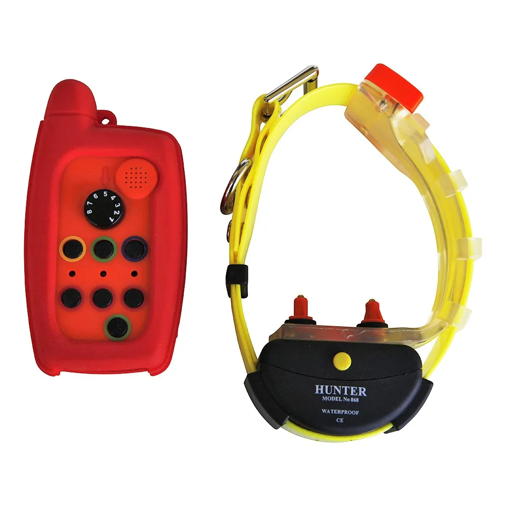 Водонепроницаемый ошейник для дрессировки собак с GPS трекером на расстоянии 15 км