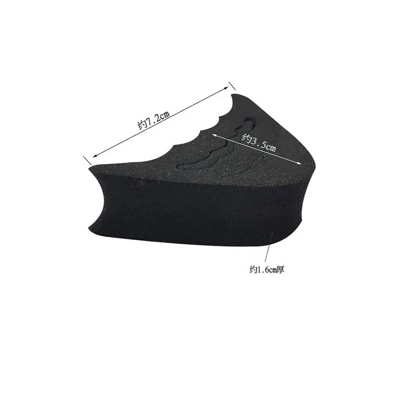 1 Pair Women High Heel Half Forefoot Insert Toe Plug Cushion Pain Relief Protector Big Shoes Toe Front Filler Adjustment Xkd1039