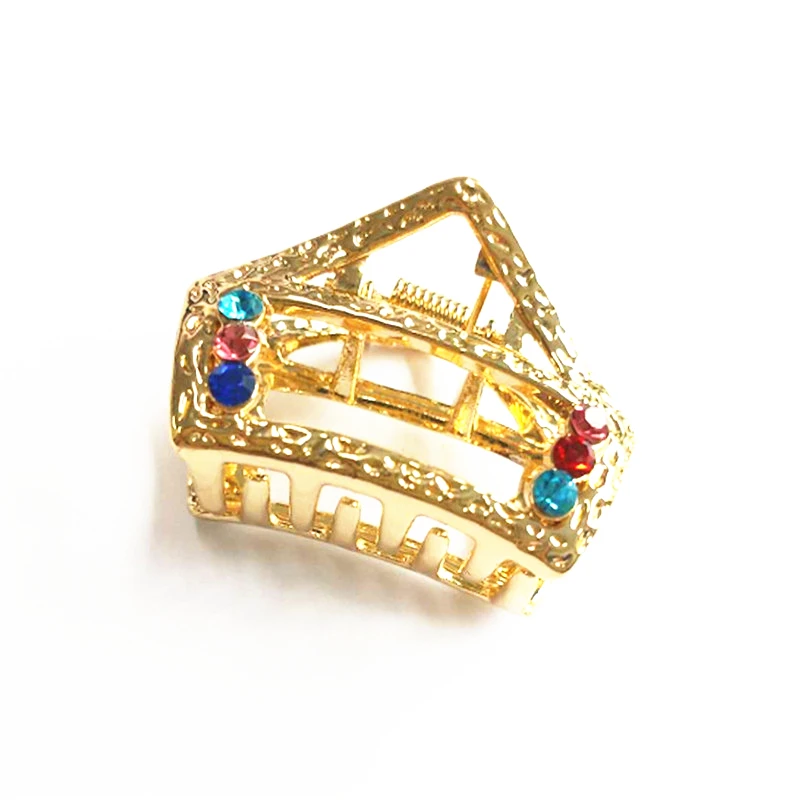 2019 Hot Sale Women Girls Elegant Crystal Geometric Alloy Hair Clips Barrettes Headwear Hairpins Female Accessories | Украшения и