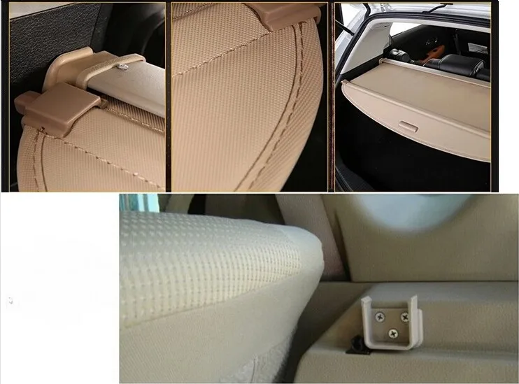 Алюминиевый сплав + ткань задний багажник защитный щит грузовой Чехол для Mitsubishi