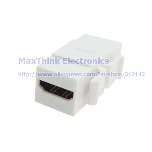 HDMI 1 4 оснастки F к гнезду F/F Keystone Jack адаптер для настенной пластины Женский
