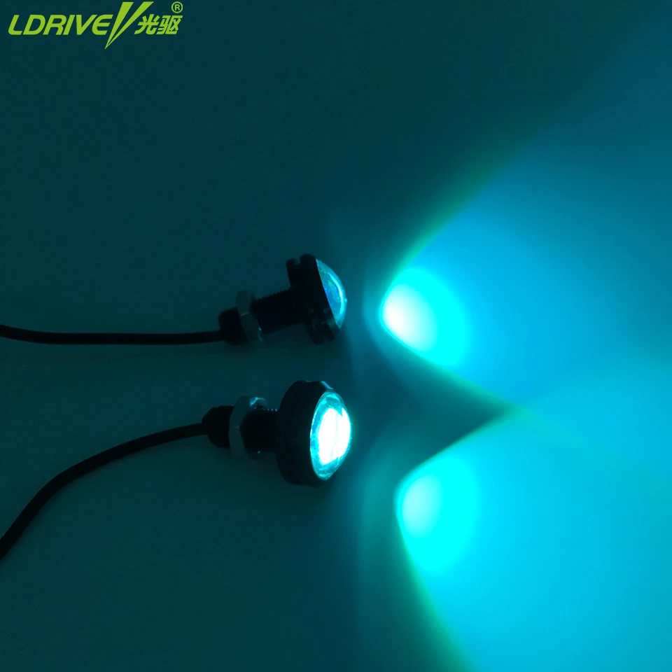 LDRIVE 2 шт. 18 мм/23 мм Габаритные огни Водонепроницаемый ДХО "Орлиный глаз"