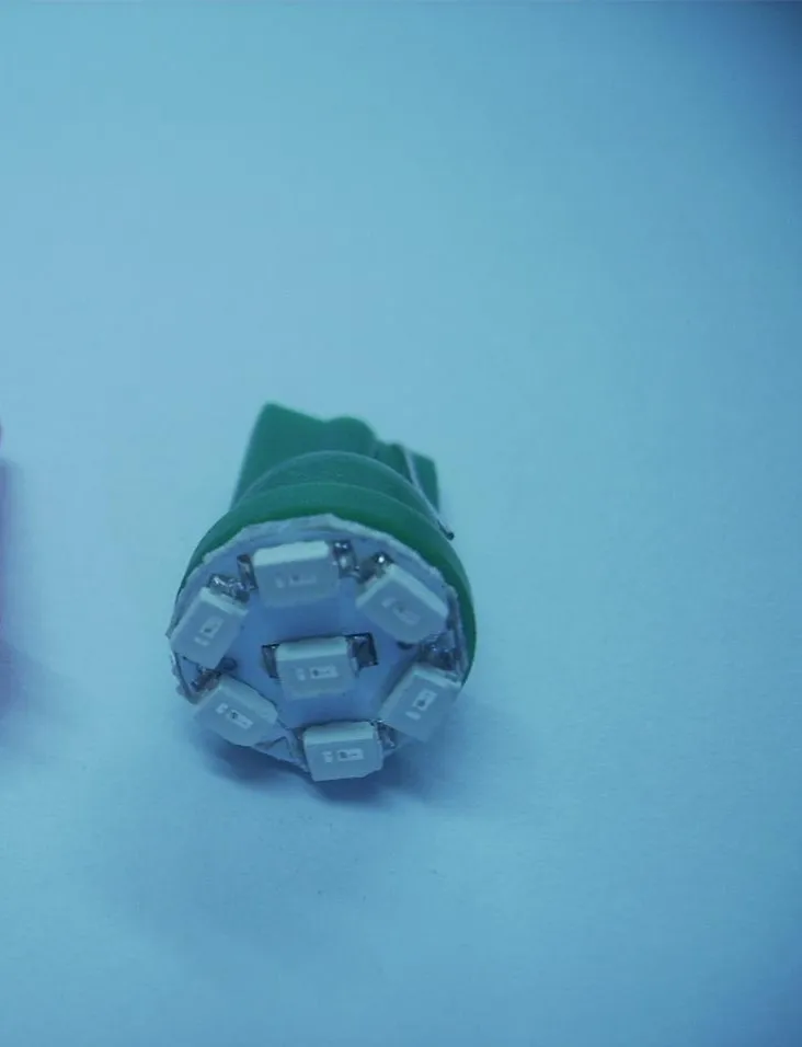 200 X Автомобильный светодиодный T10 194 W5W 7 1206 smd 3020 Светодиодный светильник на