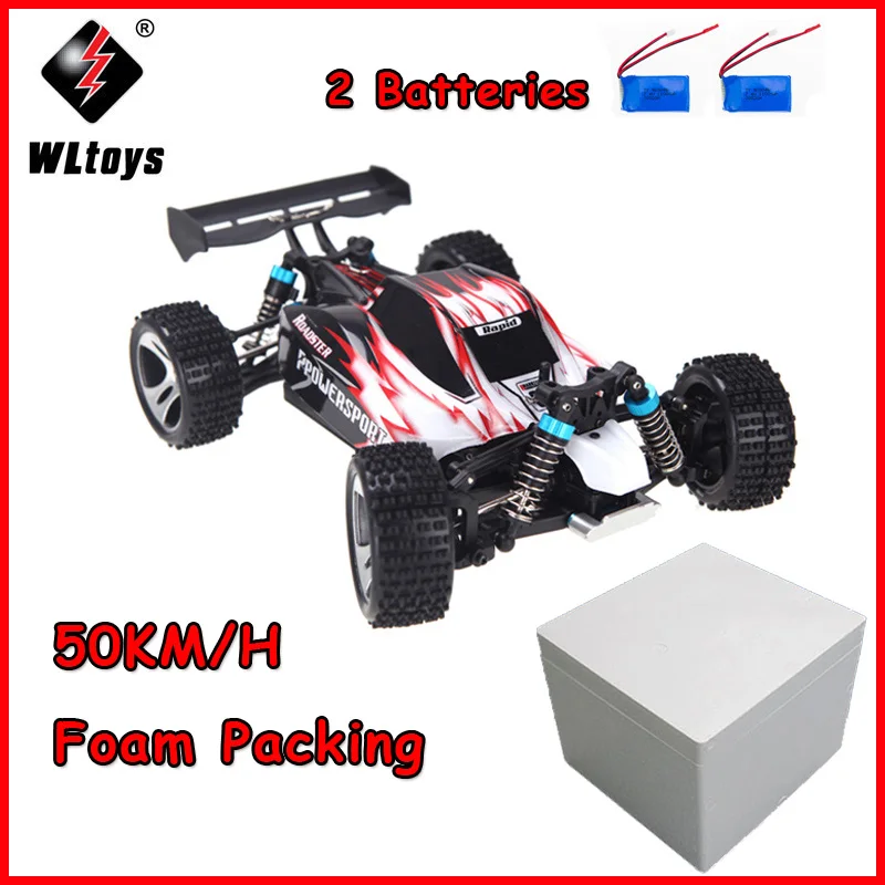 WLtoys A959-B 70 км/ч пульт дистанционного управления Радиоуправляемый скоростной гоночный автомобиль высокоскоростной автомобиль внедорожный завод прямая Лучшая цена Модернизированный Радиоуправляемый автомобиль - Цвет: A959 50KM H 2battery