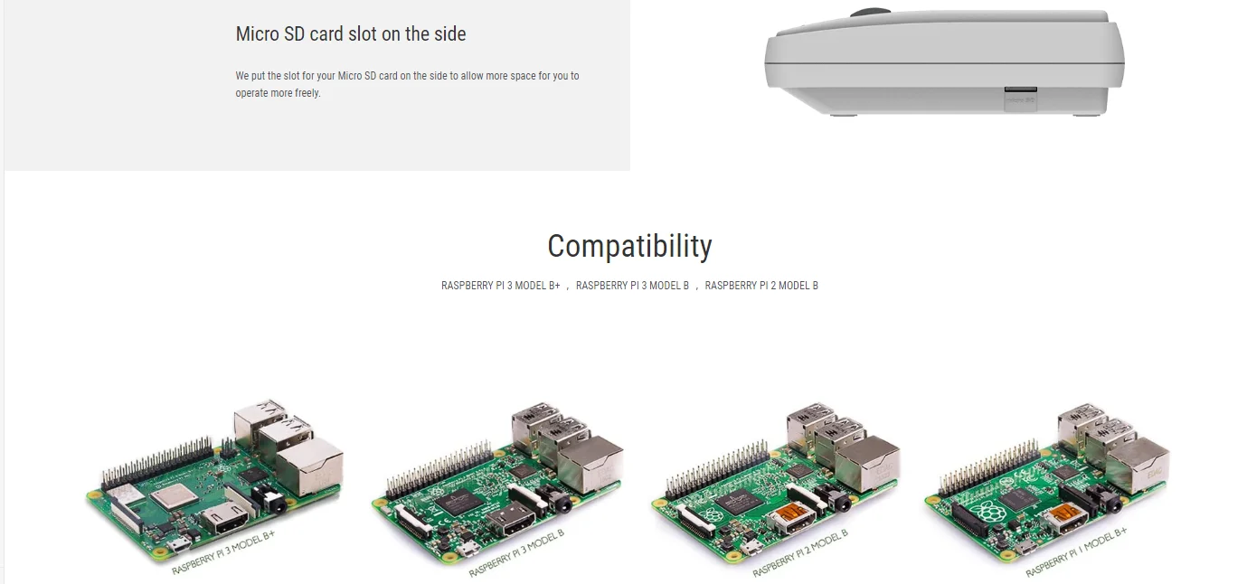 Чехол Retroflag SUPERPi-J NESPi чехол с дополнительным usb-контроллером для Raspberry Pi 3B Plus/3B+/3B/2B