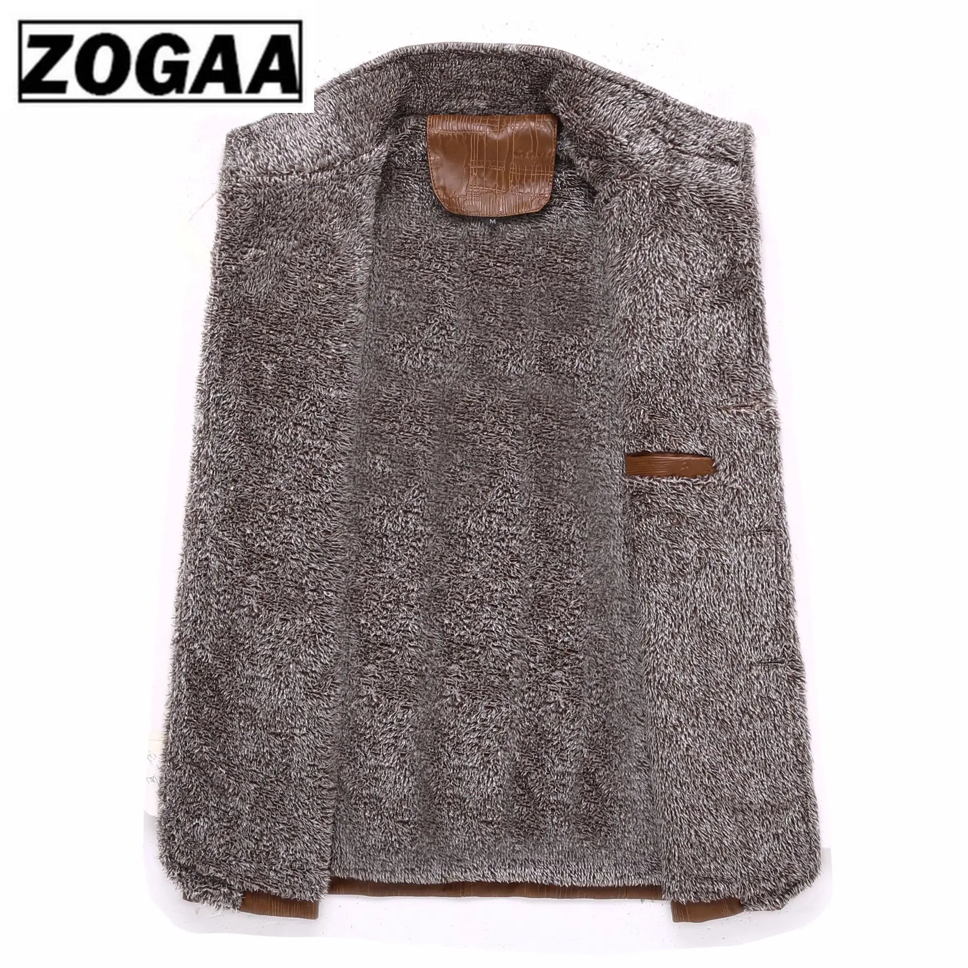 Мужские кожаные пальто с мехом большие бархатные средней длины из искусственной