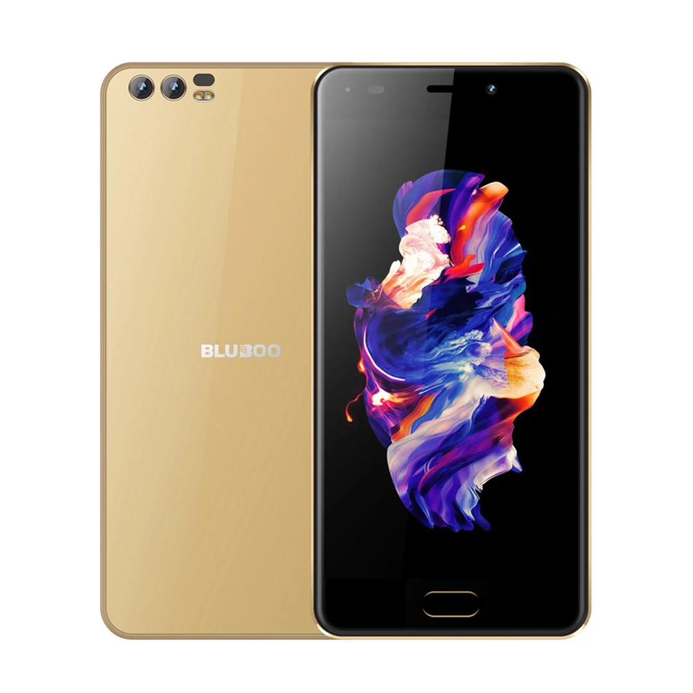 BLUBOO D2 смартфон 5 2 &quotHD Android 6 0 MTK6580A 3300 мАч 4 ядра 1 г + 8 5.0MP 3.0MP двойной камеры заднего