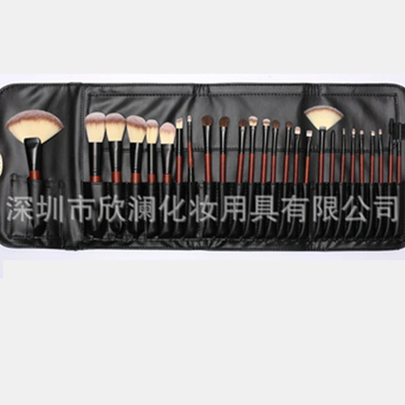 Подводка для глаз бровей и губ контур 26 шт. Профессиональные кисти макияжа из