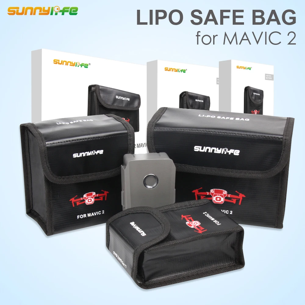 Sunnylife взрывозащищенный LiPo безопасный Чехол для аккумулятора защитный чехол