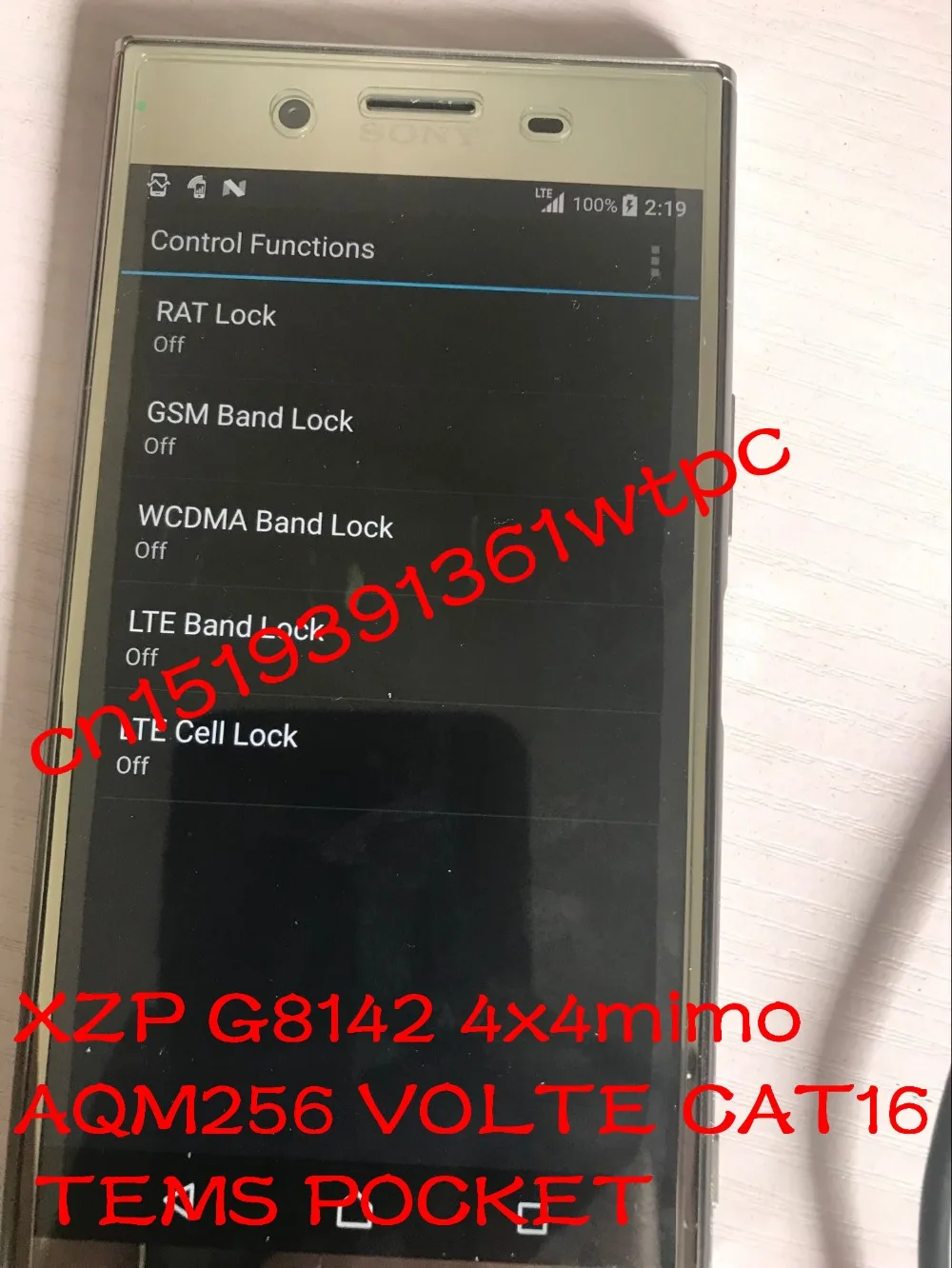 DHL+ идеальная стабильная Лицензия+ XZP G8141 Tems pocket17.2+ VOLTE+ 4x4MIMO+ 256QAM+ 3CC+ 4CC тестирование