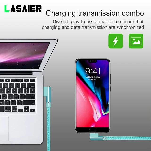 Кабель Micro USB для быстрой зарядки usb шнур 90 градусов кабель синхронизации данных