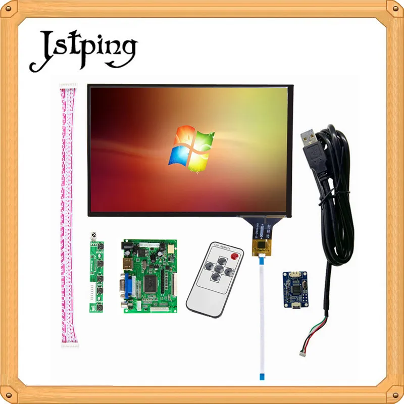 Jstping 10 1 дюймовый 1280*800 LCD дисплей емкостный сенсорный экран мини компьютер монитор