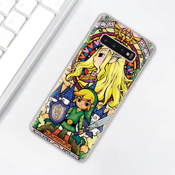 004 Чехол для телефона The Legend Of Zeldas для samsung Galaxy S10e S10 Plus S7 S8 S9 Plus Note 8 9 10 Plus M20 M30 жесткий чехол - Цвет: 004