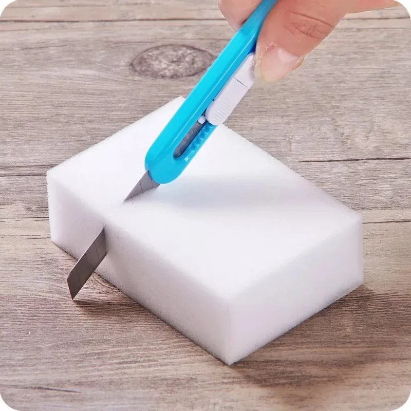 100pcs/pack White Nano Magic Kitchen Scrub Sponge Home Bathroom Office Eraser Cleaning Dish Washing Household Cleaner | Дом и сад