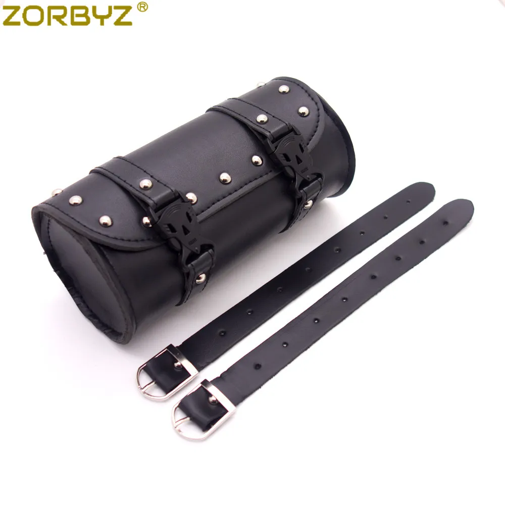 ZORBYZ черная мотоциклетная мини сумка для инструментов руль Сисси Бар сиденья