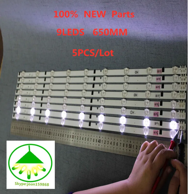 

FOR samsung UA32F4088AR UA32F4088AJ CY-HF320AGEV2H 2013SVS32F 2013SVS32H 9LEDs 650mm