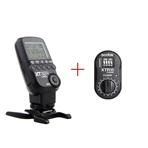 ST 32N STR16 Godox xt32 E-TTL I-TTL Flash триггера 2.4 г Беспроводной для Canon Nikon tt685 V860 II V850 AD360 II AD180 - Цвет: ST 32N STR16
