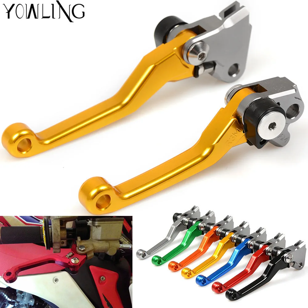Тормозной рычаг сцепления для мотокросса Pit Dirt Bike ручка suzuki RMZ250 RMZ 250 2007-2016 2013 2014 2015