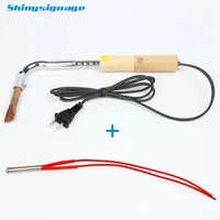 electric soldering iron new copper head for welding metal channel letters plus heater core